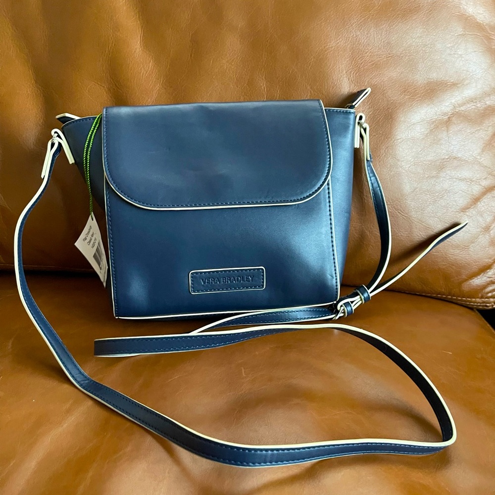 Vera Bradley Flap Crossbody Classic Navy